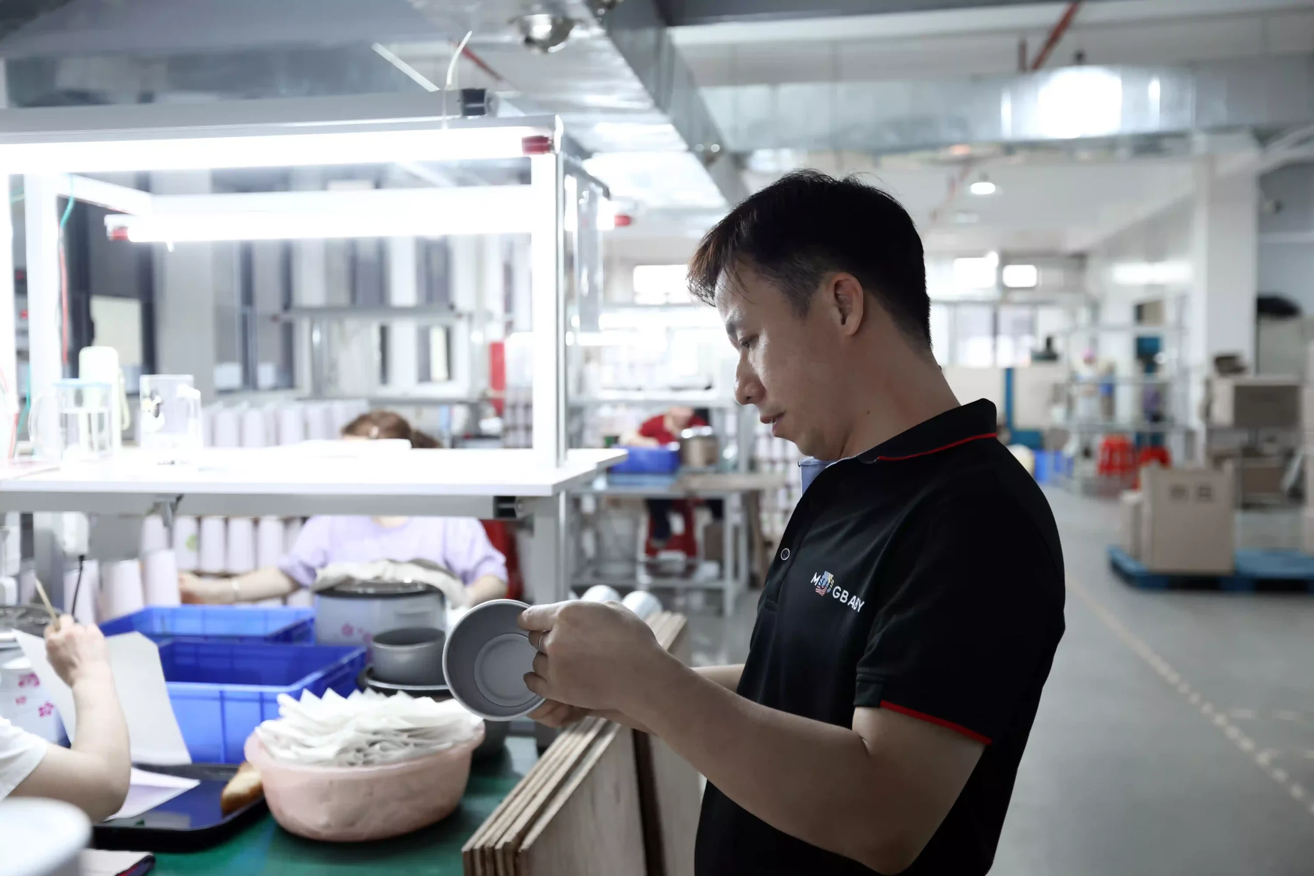 In-house quality control inspection