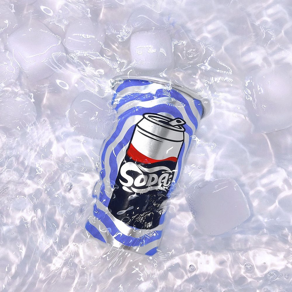 450ml Soda Cold color changing Aluminum Cup