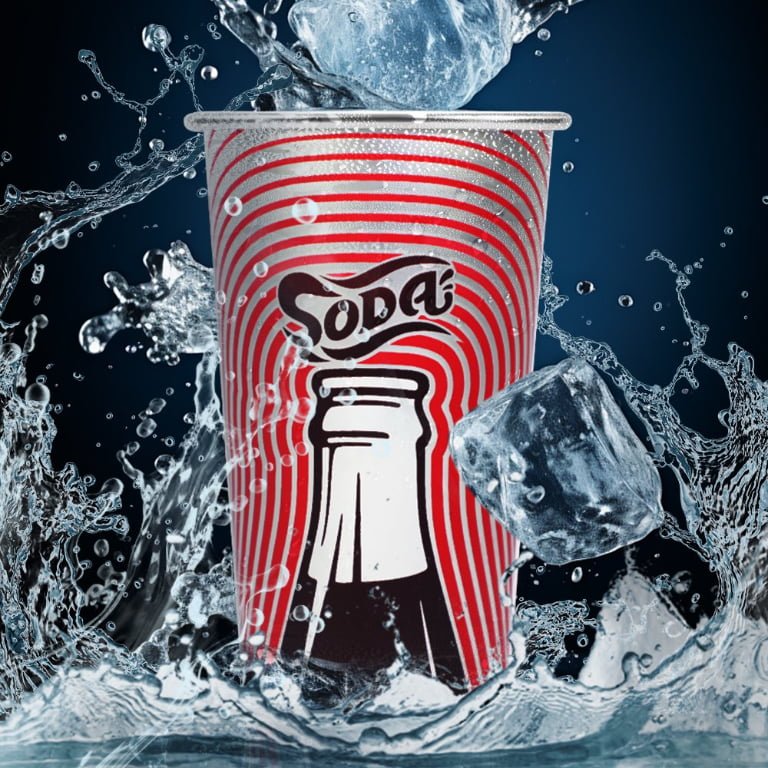 450ml Soda Cold color changing Aluminum Cup
