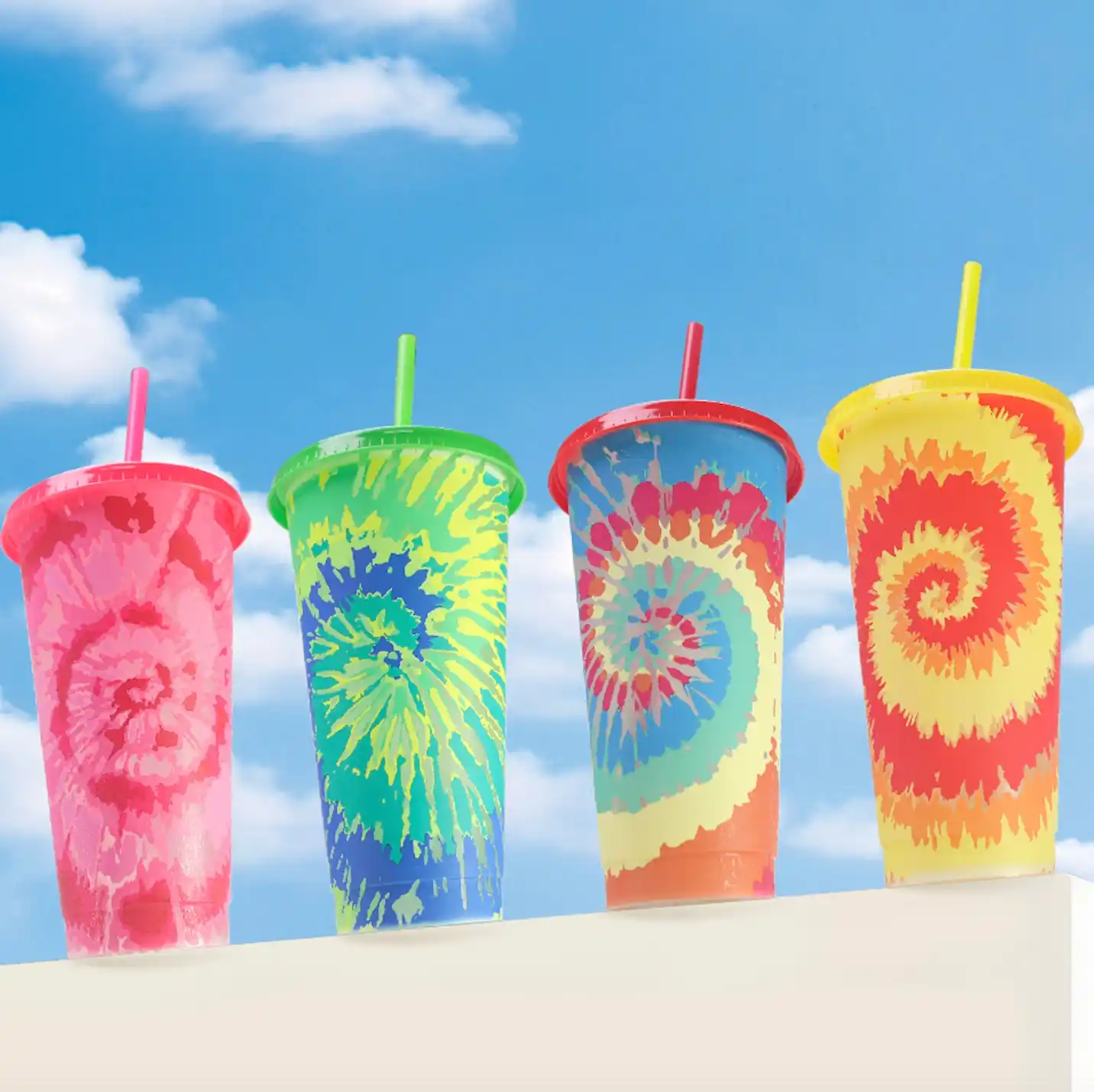 Plastic Straw Cups and Tumblers
