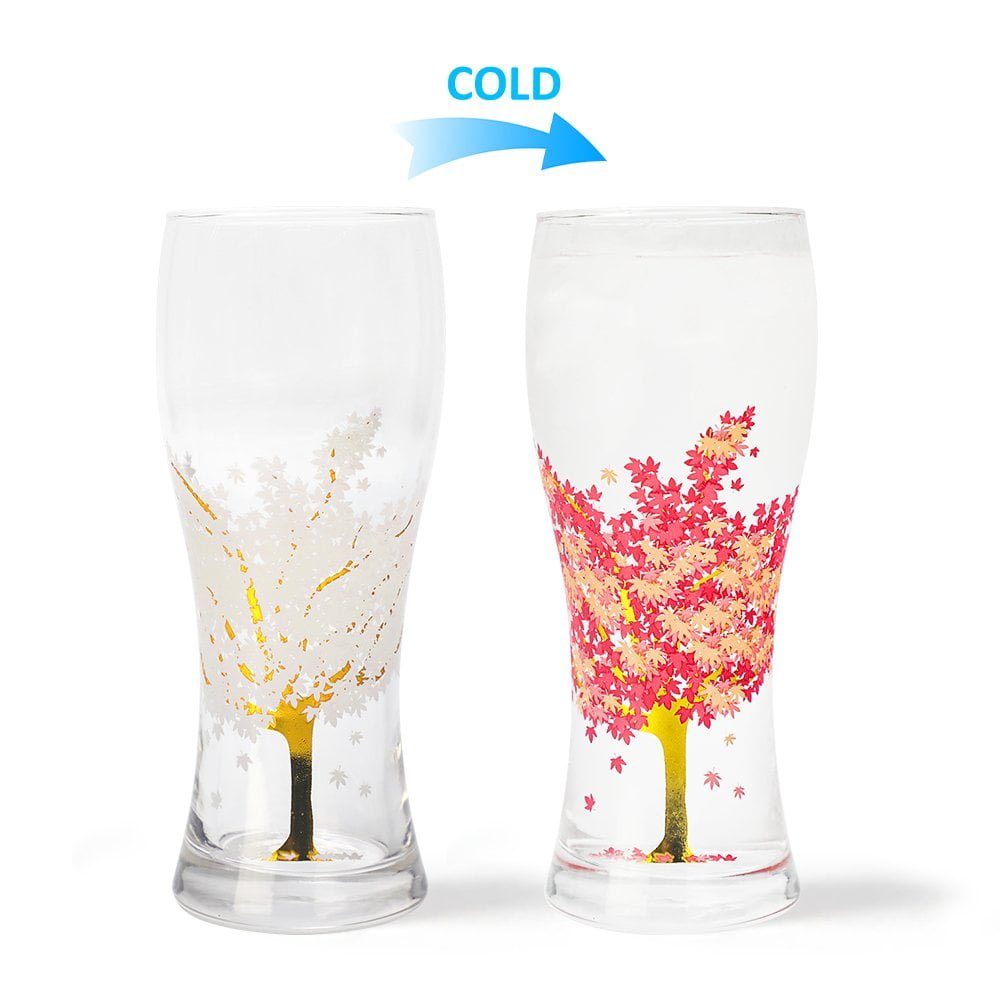 700ml Beer Glass with cold changing effect