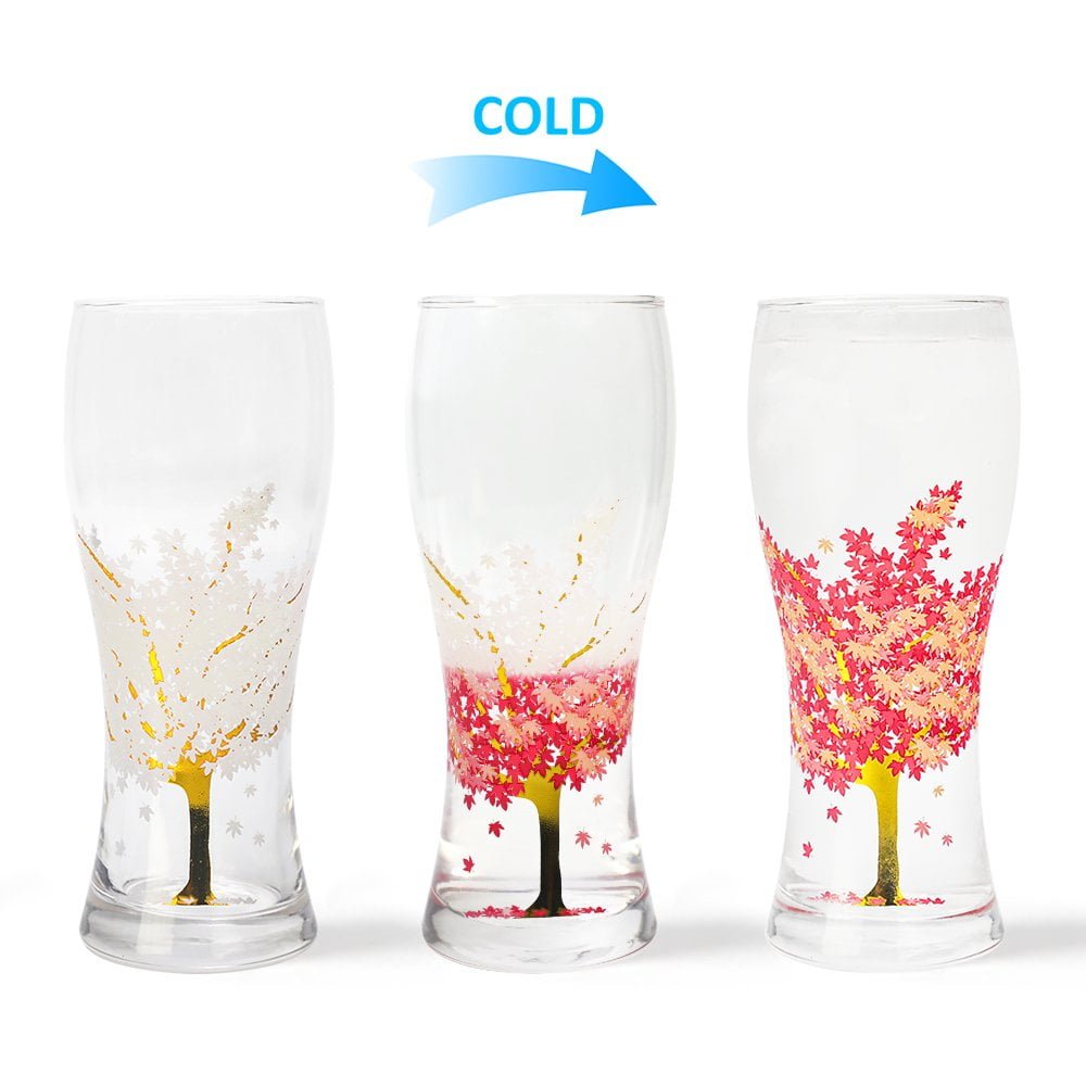 700ml Beer Glass with cold changing effect