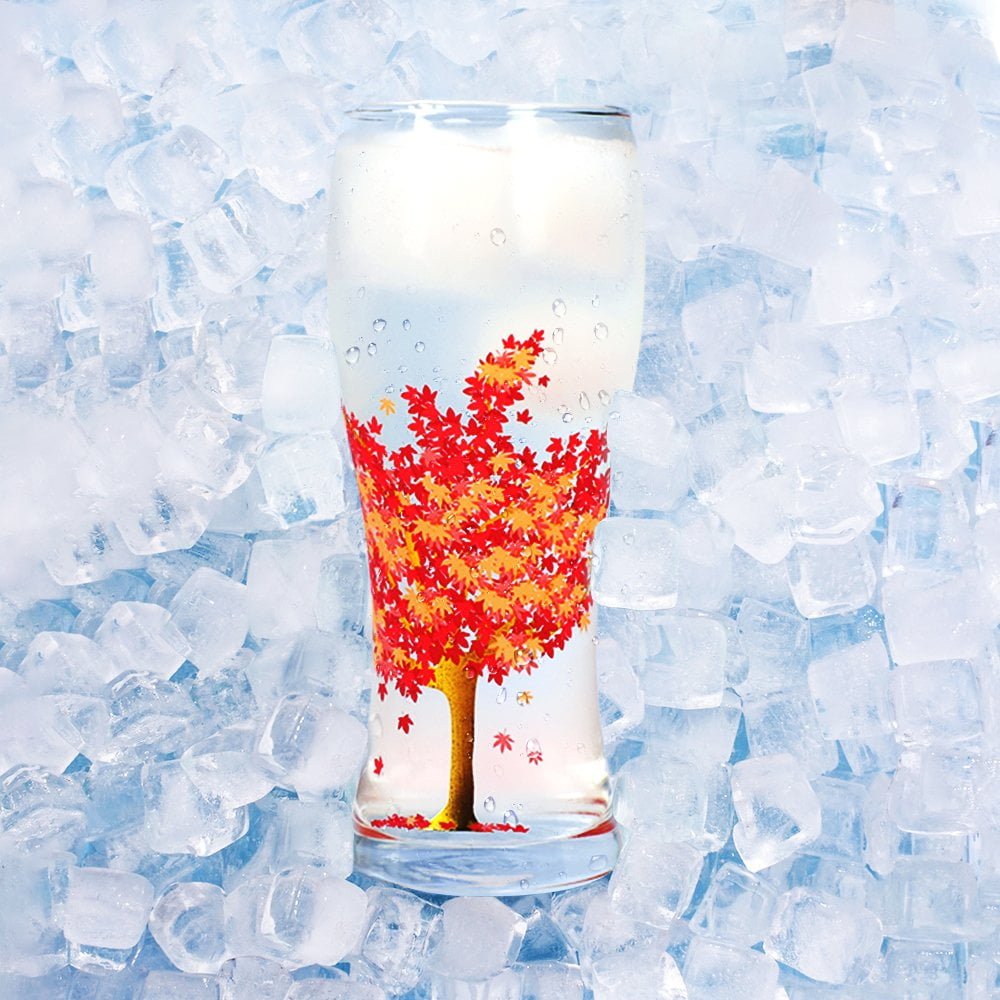 700ml Beer Glass with cold changing effect