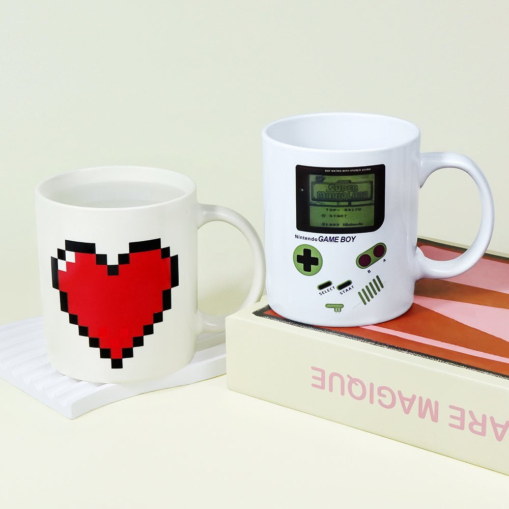 11oz White Heat reveal New Bone China Ceramic Mug