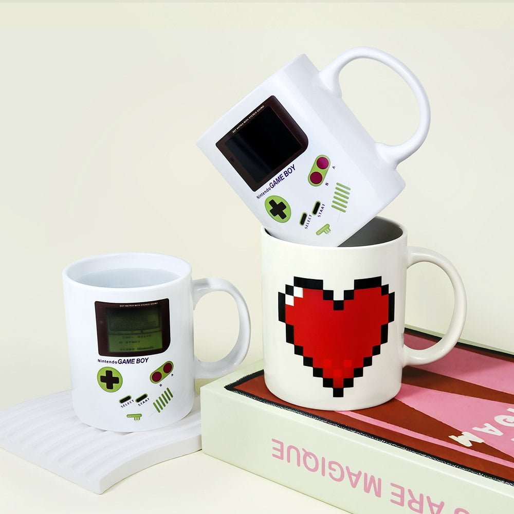 11oz White Heat reveal New Bone China Ceramic Mug