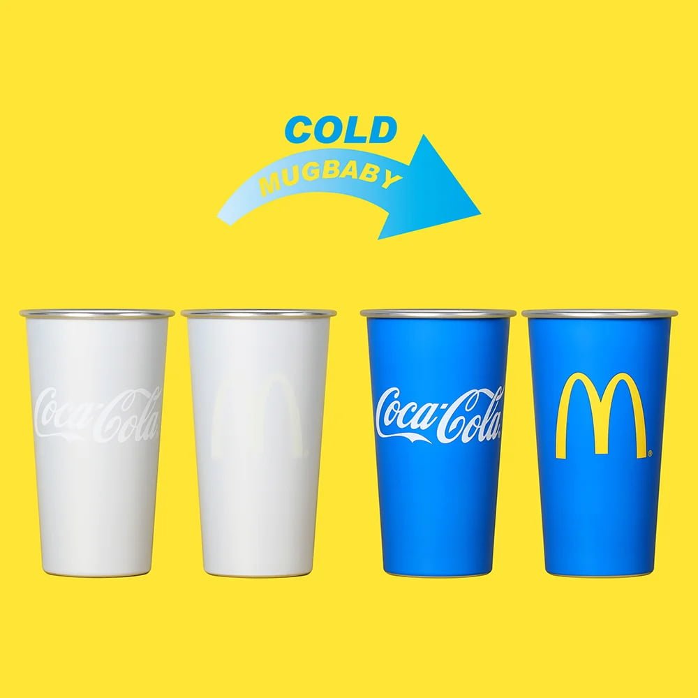 450ml McDonald cold active Aluminum cup